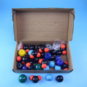 Grand modèle de structure moléculaire organique J3113, de type sphérique, modèle moléculaire de chimie pour le lycée, équipement expérimental. - Product Image 3
