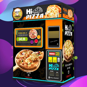 Mới nhất bên ngoài thương mại tự động bánh pizza máy để bán màn hình cảm ứng bánh pizza mô hình trong máy bán hàng tự động - Product Image 5