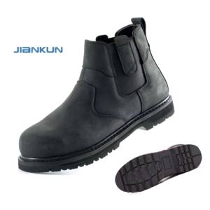 Bottes de Travail JIAN KUN Haute Qualité Goodyear, Chaussures de Sécurité à Embout d'Acier pour Hommes, Robustes pour Mines, Industrie, Construction, Style Chelsea - Product Image 5