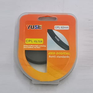 En stock, objectif d'appareil <span class=keywords><strong>photo</strong></span> reflex numérique pour téléphone portable YUSE, <span class=keywords><strong>filtre</strong></span> polarisant en verre optique <span class=keywords><strong>CPL</strong></span> 62 mm - Product Image 3