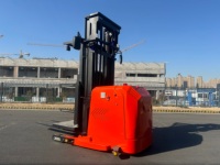 Chariot de picking pour entrepôt, rayonnage à allées étroites, machine de picking électrique haute performance 1000 kg