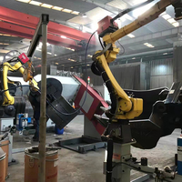 Robot de soudage directement en usine, bras de machine, soudage robuste, robot industriel pour le soudage