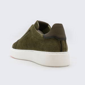 Chaussures de sport pour hommes en daim épais de luxe LANCI pour la vente en gros, design personnalisé en daim, à enfiler, production en petites séries en provenance d'usine - Product Image 6
