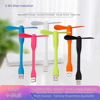 Mini ventilateur portable USB silencieux pour ordinateur portable avec impression de logo et finition laquée UV