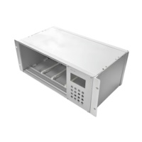 Boîtier personnalisé OEM en aluminium/acier inoxydable, sablé, brossé, industriel, de bureau, standard 19 pouces, 1U, 2U, 3U, 4U, montage en rack
