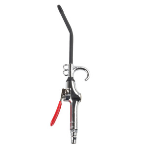 Kit de soplador de polvo neumático con manguera de resorte de 9 m, pistola de aire de 14 mm con válvula de conexión rápida para limpieza de cabinas de camiones - Product Image 5