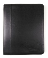 Porte-documents de conférence d'entreprise personnalisé, classeur à feuilles mobiles à 4 trous, pochettes multiples, en cuir PU, planificateur de gestionnaire