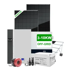बिक्री के लिए SUNGETER उच्च गुणवत्ता वाला सौर ऊर्जा जेनरेटर 3KW 5KW 10KW ऑफ ग्रिड सौर प्रणाली
