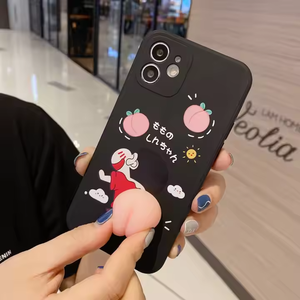เคสโทรศัพท์ลายการ์ตูนชินจัง 3 มิติ แบบนิ่ม กดแล้วมีเสียง สำหรับ <span class=keywords><strong>Oppo</strong></span> Reno 4SE 5 6 A93 A55 <span class=keywords><strong>A35</strong></span> ป้องกันการกระแทก ผลิตจาก TPU <span class=keywords><strong>ราคา</strong></span>โรงงาน - Product Image 6