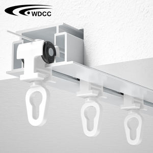 Sistema motorizado de riel de cortina, Motor eléctrico de CC para cortinas, tuya inteligente, asistente de <span class=keywords><strong>Google</strong></span>, aplicación de control, Riel de riel de cortina - Product Image 2