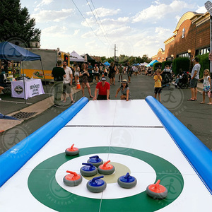 Pista de Curling Inflable para Exteriores, Piso de Curling Express con Material de PVC DWF Resistente - Product Image 2
