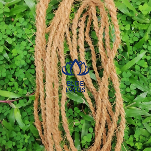 เชือกใยมะพร้าวแข็งแรง เป็นมิตรต่อสิ่งแวดล้อม ย่อยสลายได้ทางชีวภาพ สำหรับการส่งออกและการใช้งานในอุตสาหกรรมระบบไฮโดรโปนิกส์ - Product Image 1