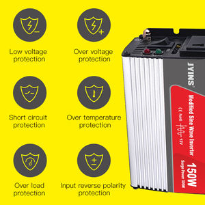 150W 修正正弦波単相パワーインバーター DC <span class=keywords><strong>12V</strong></span> から AC <span class=keywords><strong>220V</strong></span>/110V 車載＆家庭用インバーター 3.1A デュアルUSB付き - Product Image 2