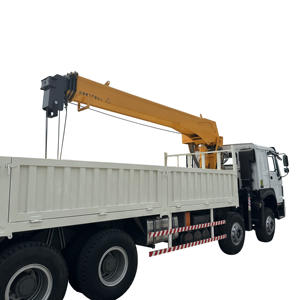 מנוף טלסקופי הידראולי חשמלי 12 טון המותקן על משאית עם שלדת דונגפנג הוואו - Product Image 1