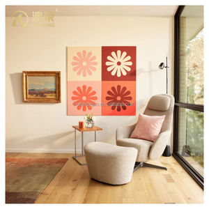 Autocollant mural mobile Panneau de feutre de 9mm Épaisseur et taille personnalisées Carreaux acoustiques Conception innovante Panneaux flexibles insonorisés - Product Image 5