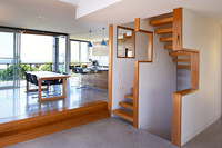 CBMMart Escalier intérieur moderne et simple personnalisé avec marches en bois Escaliers d'intérieur Escalier d'intérieur en bois