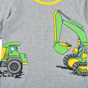 Biancheria da notte per bambini a manica corta all'ingrosso <span class=keywords><strong>pigiama</strong></span> per bambini con stampa di cartoni animati <span class=keywords><strong>pigiama</strong></span> traspirante per i ragazzi per la primavera - Product Image 5