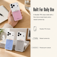 Coque de téléphone iPhone 18 Pro Max transparente en TPU, double couleur, imprimé graphique, anti-jaunissement, fine, vente en gros