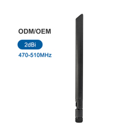Antenne LoRaWAN RFLink RF001 470-510 MHz 2 dBi pour connecteur extérieur omnidirectionnel pour passerelle LoRa, appareils IoT, haute performance