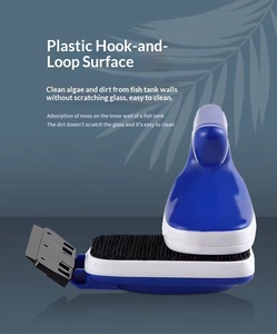 Brosse magnétique carrée écologique SOBO pour aquarium, grattoir à algues, outil de nettoyage de verre - Product Image 4