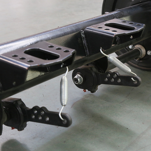 Eje de remolque de alta calidad Fuwa Axle Accesorio de remolque Eje de semirremolque a la venta - Product Image 3