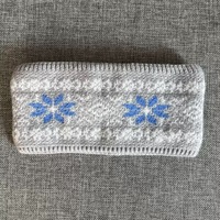 Diadema de Lana con Estampado Africano de Flores, Estilo Europeo y Americano, Ancha, Cálida y Resistente al Viento para Mujer en 5 Colores