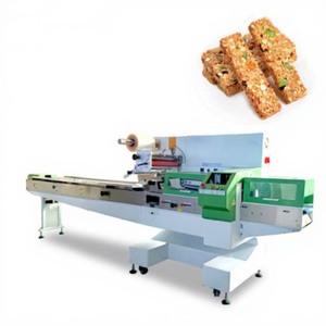 Tam Otomatik Kurabiye ve Atıştırmalıklar İçin Yastık Paketleme Makinesi - Product Image 1