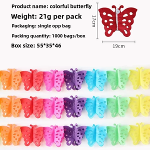 Strisce di Carta Colorate con Cuori per Decorazioni di Feste di Compleanno, Carnevale e Giornate dei Bambini - Product Image 2