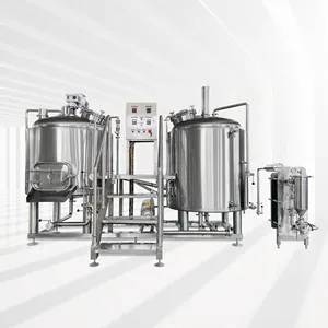 500L Whole Set Micro Craft Beer Brewing Equipment Brewery System Beer Production Line Turnkey Project for Bar