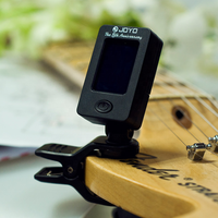 JOYO Accordeur de guitare à écran LCD chromatique à pince JT-01 pour instruments à cordes de violon basse électrique acoustique