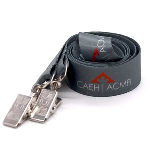 شريط لاصق مميز من قماش البوليستر الرمادي الرملي: 1 "90 شريط لاصق مميز - Product Image 3