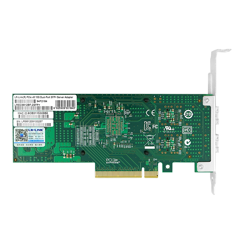 10G беспроводной локальной сети LREC9812BF-2SFP + сетевой внутренний Ethernet порт Pcie Intel X710