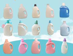 Botella <span class=keywords><strong>de</strong></span> detergente para ropa <span class=keywords><strong>de</strong></span> HDPE <span class=keywords><strong>de</strong></span> diseño especial, botella <span class=keywords><strong>de</strong></span> líquido para lavandería, contenedor <span class=keywords><strong>de</strong></span> líquido para lavado para mantener el hogar, 500ml, 1L - Product Image 6