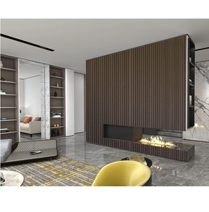 Paneles de pared acanalados decorativos modernos de MDF de 18 mm con acabado premium para paredes interiores, hogares, oficinas y espacios comerciales - Product Image 4