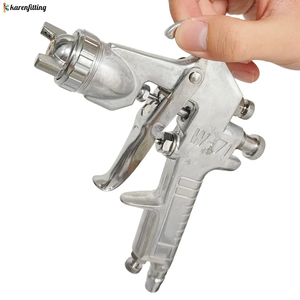 Pistola de Pulverización Neumática, Pistola de Pulverización de Pintura por Gravedad, Boquilla de 1.3/1.5/1.8 mm, Pistola de Pulverización de Pintura W-71 - Product Image 5
