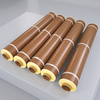 Ruban PTFE à faible friction, auto-adhésif, tissu PTFE haute température pour revêtement de glissière, résistant à l'usure