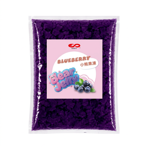 Keifu ลูกบอลน้ำเยลลี่หมีบลูเบอร์รี่1.5กก. สำหรับใส่ชาบับเบิ้ลพร้อมทานในถุง - Product Image 1