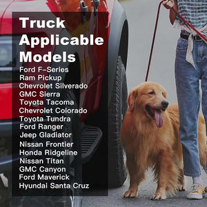 Funda impermeable para asiento de coche para perros, hamaca para camión con ventana de malla, cubierta resistente para el asiento trasero del coche, protector de asiento. - Product Image 6