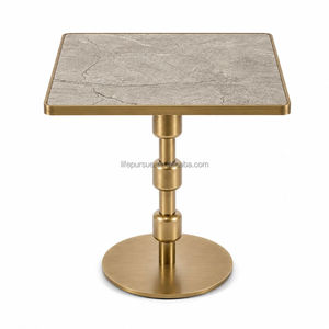 Mesa de Comedor de Piedra Sinterizada <span class=keywords><strong>Romandie</strong></span> de Lifepursue para Restaurantes y Cafés de Lujo - Product Image 1