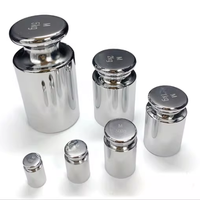 Pesas de Calibración de Laboratorio de Acero Cromado Marca SHENXIAN, Estándares de Gramo E2 E1 F1 F2 M1, Origen China