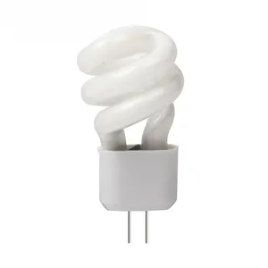 Customized G4 spiral bulb Superior prices Mini half spiral energy saving lamp bulb Compact fluorescent