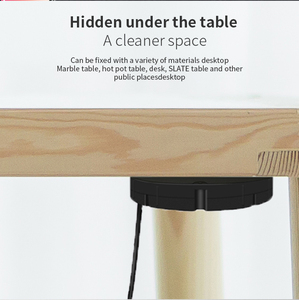 <span class=keywords><strong>Black</strong></span> <span class=keywords><strong>Friday</strong></span> 2026: Caricatore Wireless Invisibile da 25mm Sotto il Tavolo, Lunga Distanza, Veloce, 15W - Product Image 4