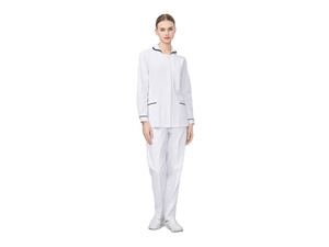 Ensemble deux pièces pour <span class=keywords><strong>infirmière</strong></span>, manches longues <span class=keywords><strong>et</strong></span> <span class=keywords><strong>pantalon</strong></span> long, respirant <span class=keywords><strong>et</strong></span> confortable, adapté aux laboratoires hospitaliers - Product Image 3