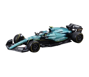 1:43 Aston Martin F1 modelo AMR23 fórmula coche simulación cabeza Guy Alonso coche modelo - Product Image 1