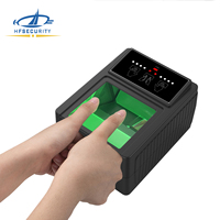 HFSecurity Bio600 442 Escáner óptico de huellas dactilares FAP60 Sensor de diez huellas dactilares Android Windows Linux OS con API SDK gratuito