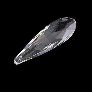 UE DIY pingente acessório lustre contas de vidro suncathcer cristal longo lágrima gota prisma - Product Image 3