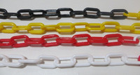 Chaîne de barrière de sécurité en plastique pour parking 6mm 8mm 10mm