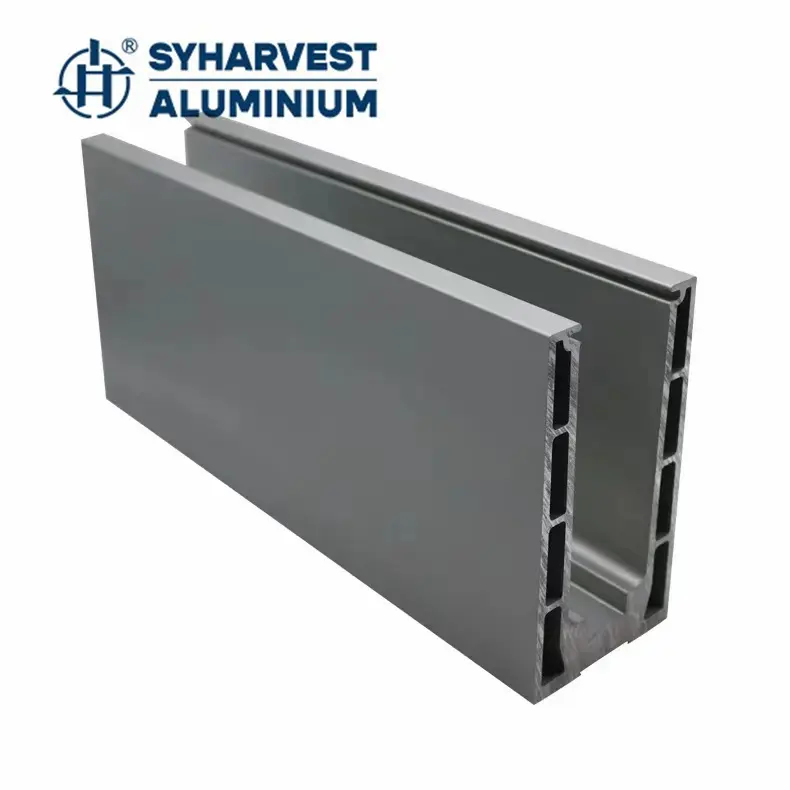 Factory Direct U channel aluminium rail  6063 U-shape Aluminum Channel   aluminium alloy for channel rail price per kg