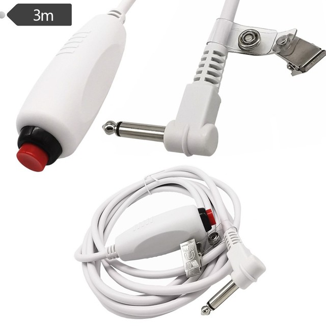 Copper Nurse Call Button Switch S-Video Cable 635mm Emergency Call with Clip Model 2707
