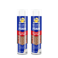Mousse de polyuréthane liquide expansible OEM en gros, mousse PU expansive durcissante en spray pour la construction